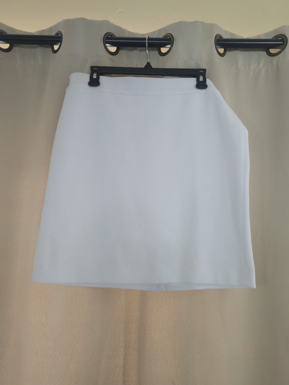 Kasper White Mini Skirt